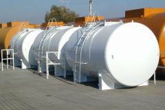 Oberirdischer Kraftstofftank