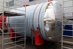 isolierter oberirdischer Tank