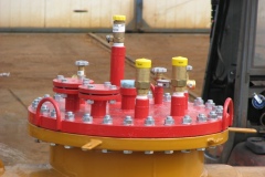 Mannloch von einem LPG Behälter