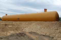 unterirdischer LPG Behälter 200m3