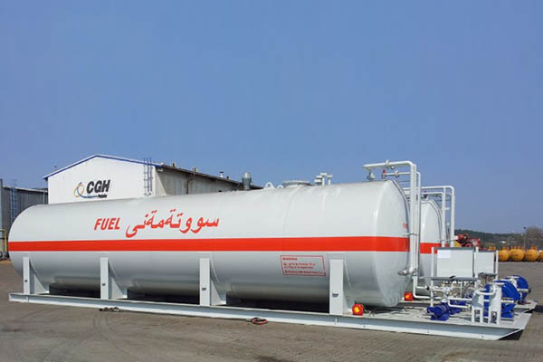 Dieseltanks zur Versorgung von Stromerzeugern
